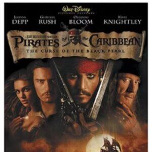 Pirates of The Caribbean 4 DVD Collection